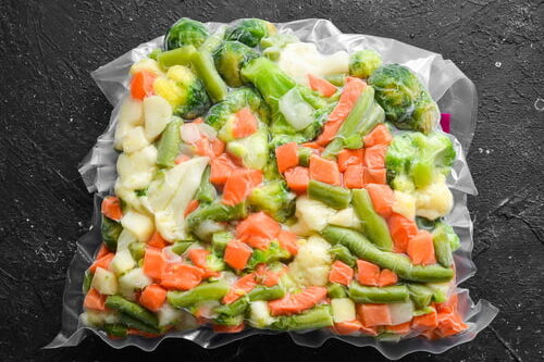 verduras envasadas